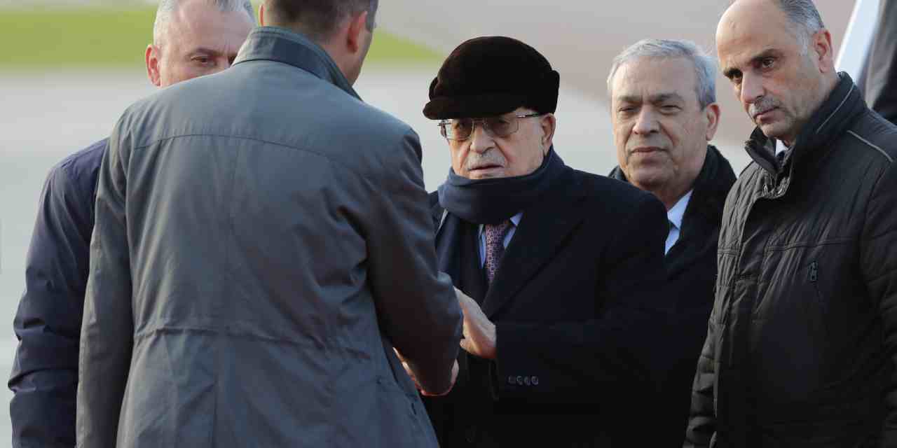 Filistin Devlet Başkanı Mahmud Abbas Moskova’da